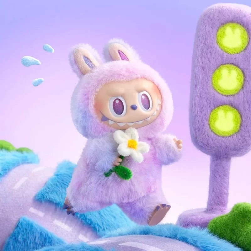 POP MART Labubu V3 Big Into Energy The Monsters Happiness Plush AUTHENTIC