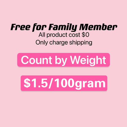 【$1.5/100gram】Count by weight, only charge shipping