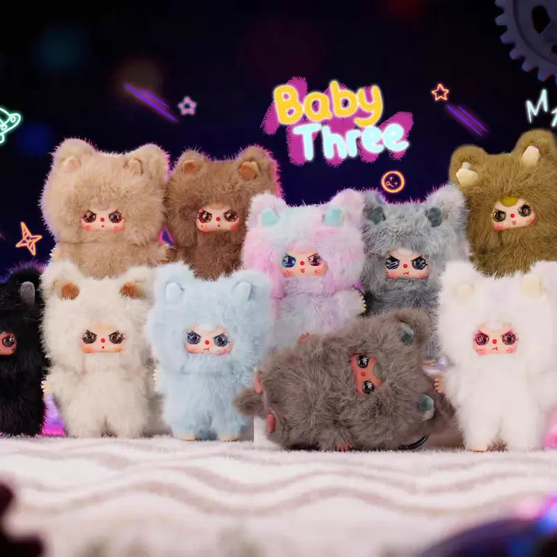 Baby three Walonglong Plush Blind Box Series（1 BOX）