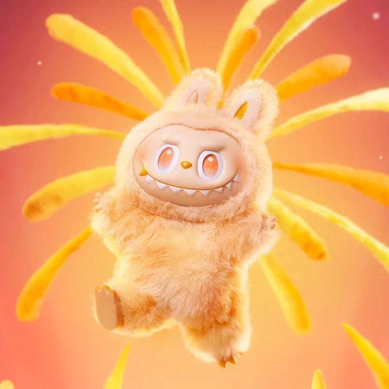 POP MART Labubu V3 Big Into Energy The Monsters Happiness Plush AUTHENTIC