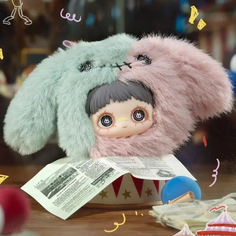 Maymei Crazy Circus Series Plush Blind Box（1 box）