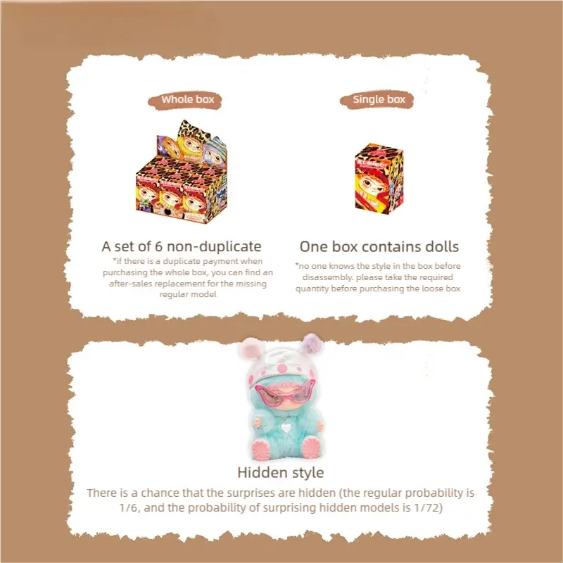 WAKUKU Fluffy Fun Party Series Blind Box